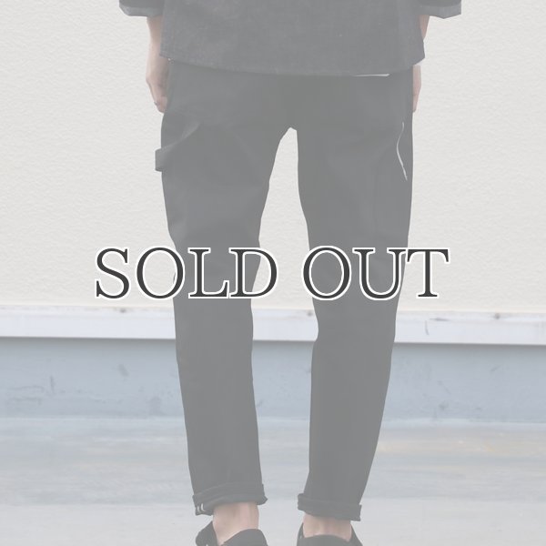 画像13: 赤耳（セルヴィッチ）黒×黒デニムペインターアンクルパンツ【MADE IN JAPAN】『日本製』【送料無料】 / Upscape Audience (13)