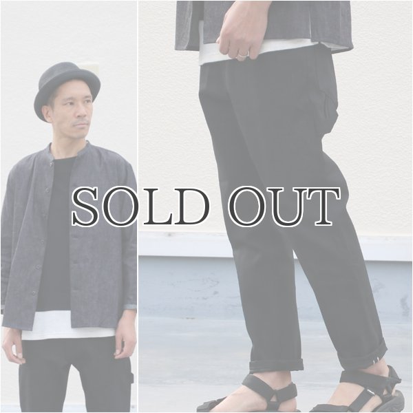 画像9: 赤耳（セルヴィッチ）黒×黒デニムペインターアンクルパンツ【MADE IN JAPAN】『日本製』【送料無料】 / Upscape Audience (9)