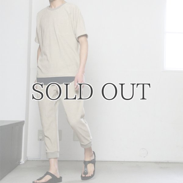 画像5: コットンパイル イージーリブクロップドパンツ【MADE IN JAPAN】『日本製』/ Upscape Audience (5)