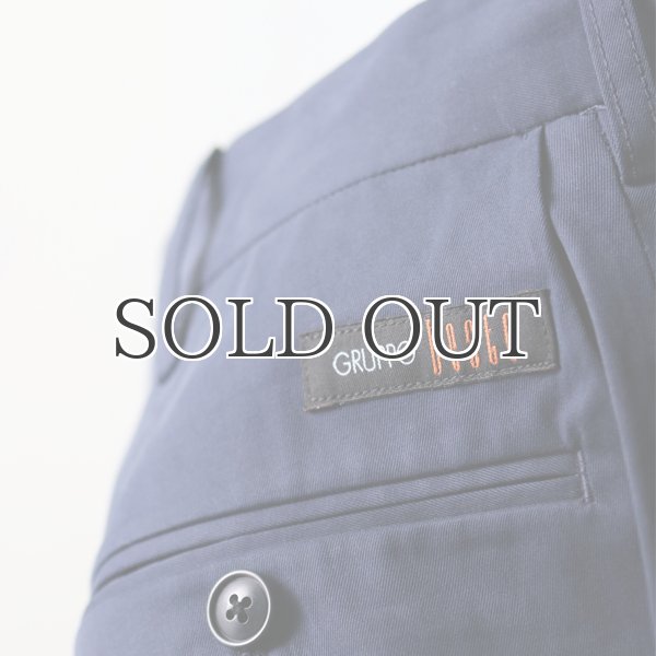 画像17: イタリアBESTE社 コットンツイル 2タックアンクルパンツ / Audience (17)