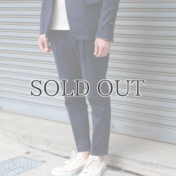 画像18: イタリアBESTE社 コットンツイル 2タックアンクルパンツ / Audience (18)