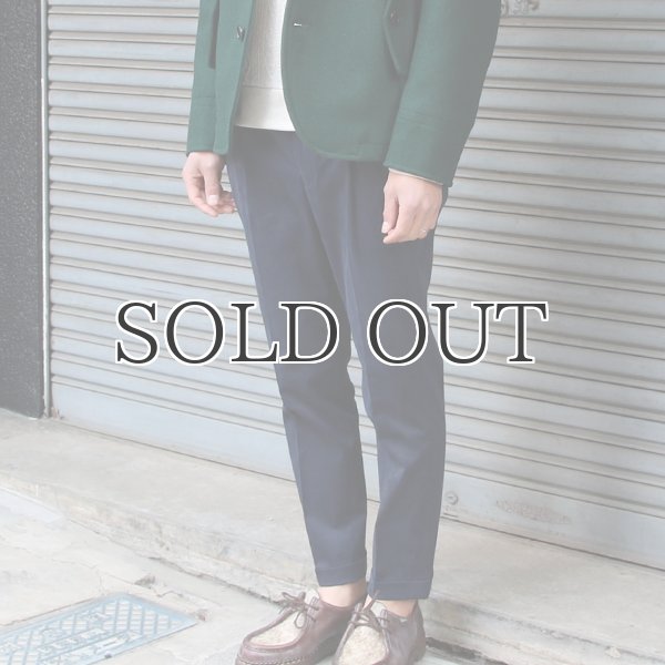 画像13: イタリアBESTE社 コットンツイル 2タックアンクルパンツ / Audience (13)