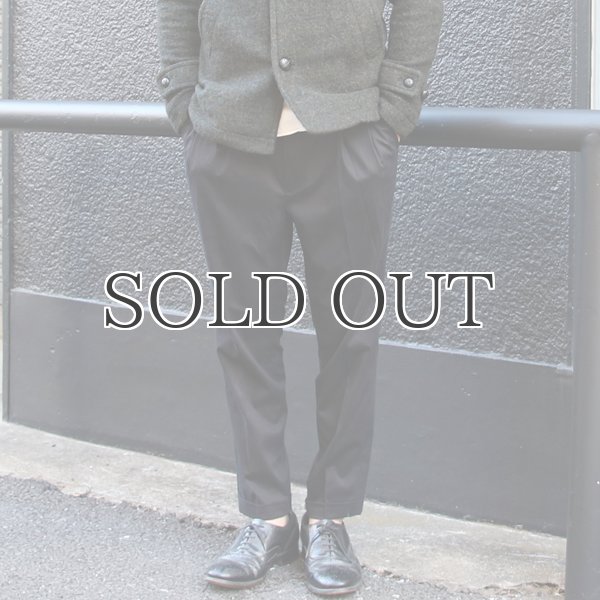 画像7: イタリアBESTE社 コットンツイル 2タックアンクルパンツ / Audience (7)