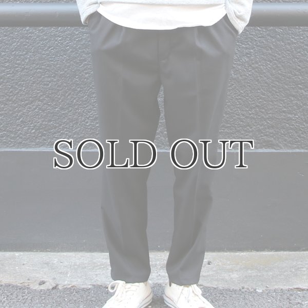 画像18: ギャバジンストレッチワイドテーパードイージーパンツ【MADE IN JAPAN】『日本製』/ Upscape Audience (18)