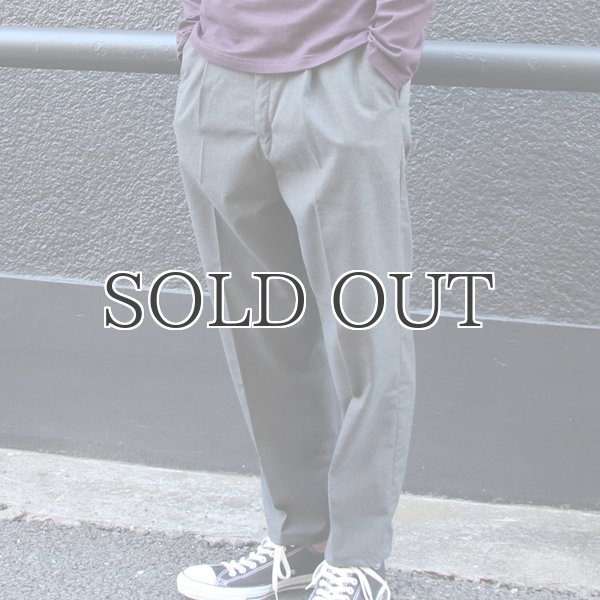 画像19: ギャバジンストレッチワイドテーパードイージーパンツ【MADE IN JAPAN】『日本製』/ Upscape Audience (19)