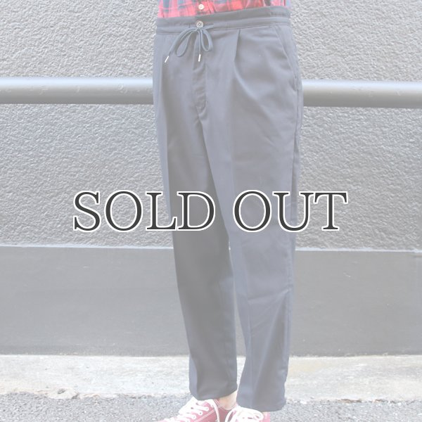 画像11: ギャバジンストレッチワイドテーパードイージーパンツ【MADE IN JAPAN】『日本製』/ Upscape Audience (11)