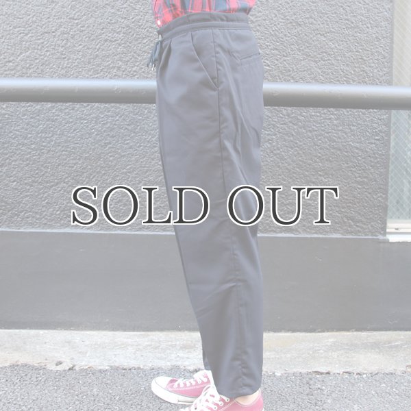 画像12: ギャバジンストレッチワイドテーパードイージーパンツ【MADE IN JAPAN】『日本製』/ Upscape Audience (12)