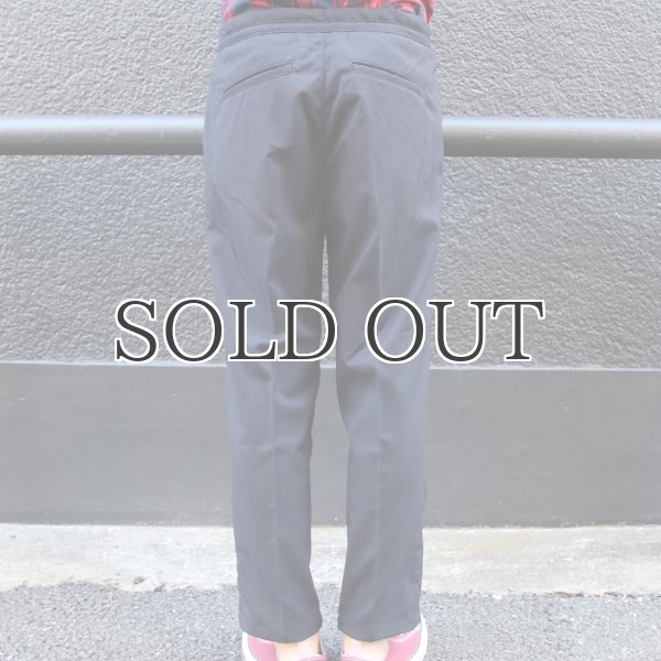 画像13: ギャバジンストレッチワイドテーパードイージーパンツ【MADE IN JAPAN】『日本製』/ Upscape Audience (13)
