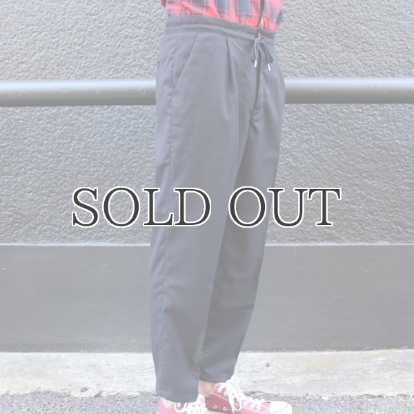 画像14: ギャバジンストレッチワイドテーパードイージーパンツ【MADE IN JAPAN】『日本製』/ Upscape Audience (14)