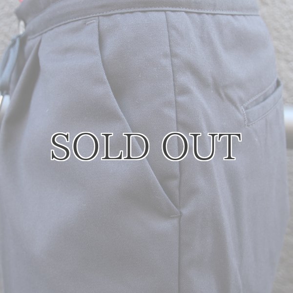 画像16: ギャバジンストレッチワイドテーパードイージーパンツ【MADE IN JAPAN】『日本製』/ Upscape Audience (16)