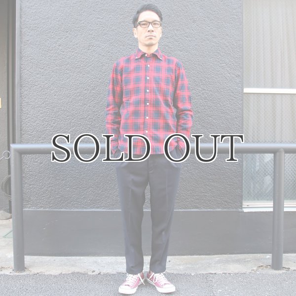 画像7: ギャバジンストレッチワイドテーパードイージーパンツ【MADE IN JAPAN】『日本製』/ Upscape Audience (7)