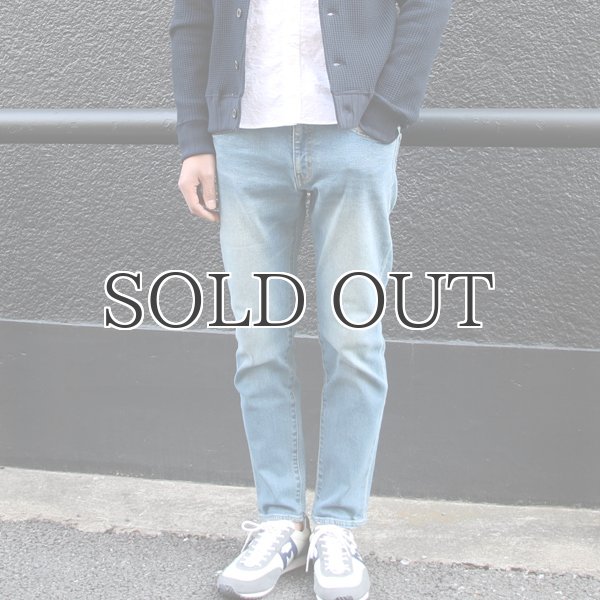 画像6: ヴィンテージ加工BIG RED LINE(赤太耳セルヴィッチ) ストレッチデニムアンクルパンツ 【送料無料】/ Audience (6)