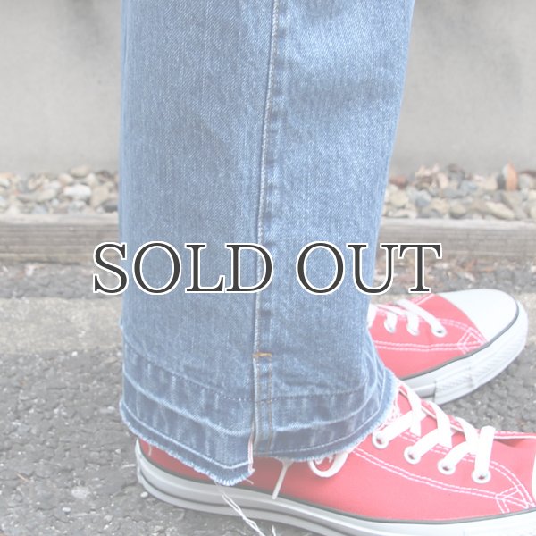 画像18: 赤耳(セルヴィッチ)デニムセンタープレス裾リペアアンクルパンツ『日本製』【送料無料】  / Upscape Audience (18)