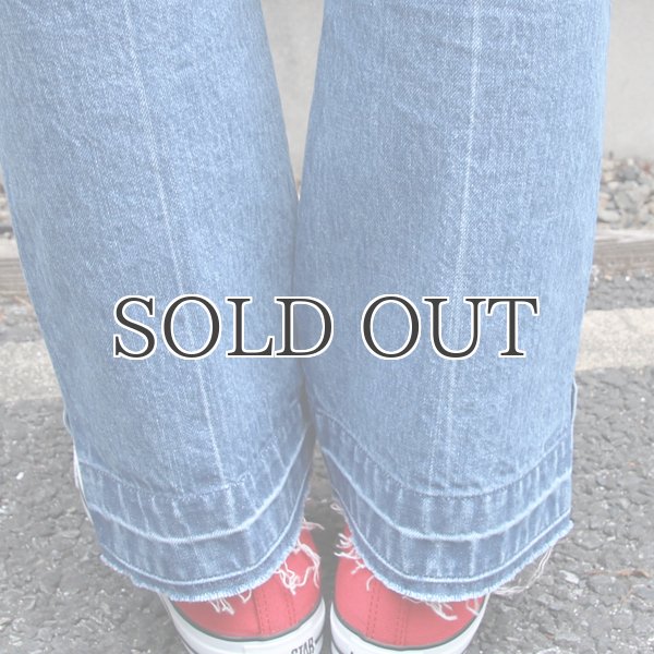 画像20: 赤耳(セルヴィッチ)デニムセンタープレス裾リペアアンクルパンツ『日本製』【送料無料】  / Upscape Audience (20)