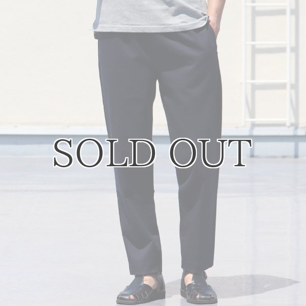 画像3: ギャバジンストレッチ イージー テーパードアンクルパンツ【MADE IN JAPAN】『日本製』 / Upscape Audience (3)