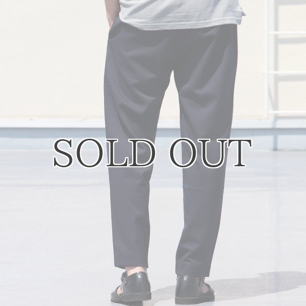 画像5: ギャバジンストレッチ イージー テーパードアンクルパンツ【MADE IN JAPAN】『日本製』 / Upscape Audience (5)