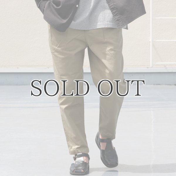 画像3: 30/2ウエポン タックワイド グルカ アンクルパンツ【MADE IN JAPAN】『日本製』【送料無料】  / Upscape Audience (3)