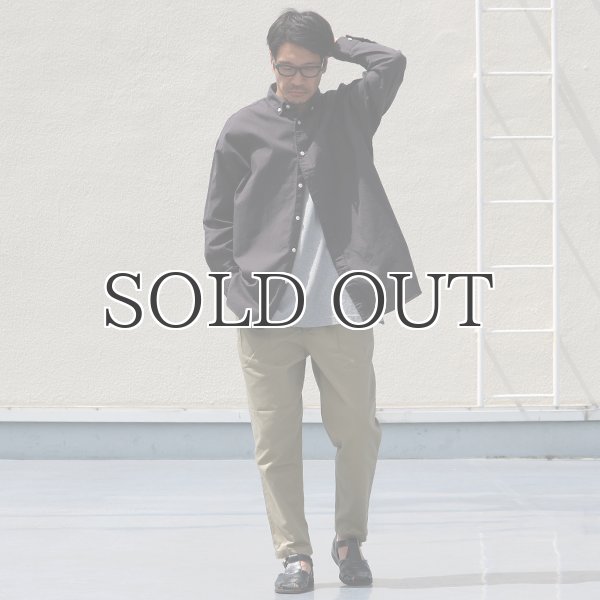 画像4: 30/2ウエポン タックワイド グルカ アンクルパンツ【MADE IN JAPAN】『日本製』【送料無料】  / Upscape Audience (4)