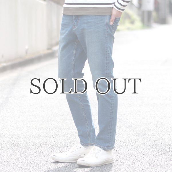 画像3: 赤耳（セルヴィッチ）ヴィンテージ加工ストレッチデニムアンクルパンツ 【送料無料】/ Audience (3)