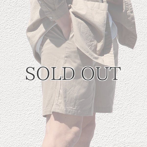 画像4: ミラクルコットンダンガリー ツールポケ ショーツ【MADE IN JAPAN】『日本製』/ Upscape Audience (4)