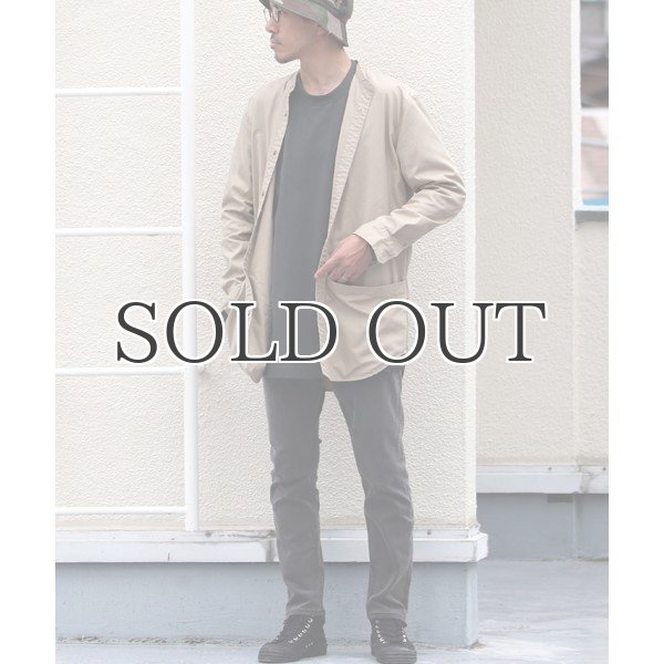 画像19: 黒×黒ストレッチデニム アンクルパンツ / Audience (19)