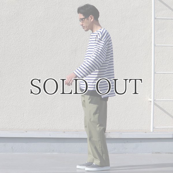 画像7: グリストーンW 綿ナイロン高密度ギャバ ベイカー ワイドパンツ【MADE IN JAPAN】『日本製』/ Upscape Audience (7)