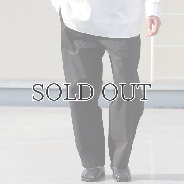 画像7: グリストーンW 綿ナイロン高密度ギャバ ベイカー ワイドパンツ【MADE IN JAPAN】『日本製』/ Upscape Audience (7)