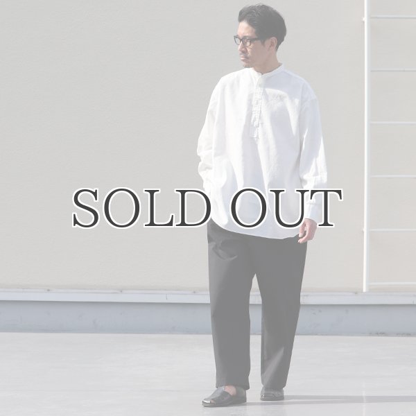 画像8: グリストーンW 綿ナイロン高密度ギャバ ベイカー ワイドパンツ【MADE IN JAPAN】『日本製』/ Upscape Audience (8)