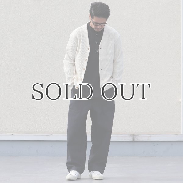 画像12: グリストーンW 綿ナイロン高密度ギャバ ベイカー ワイドパンツ【MADE IN JAPAN】『日本製』/ Upscape Audience (12)