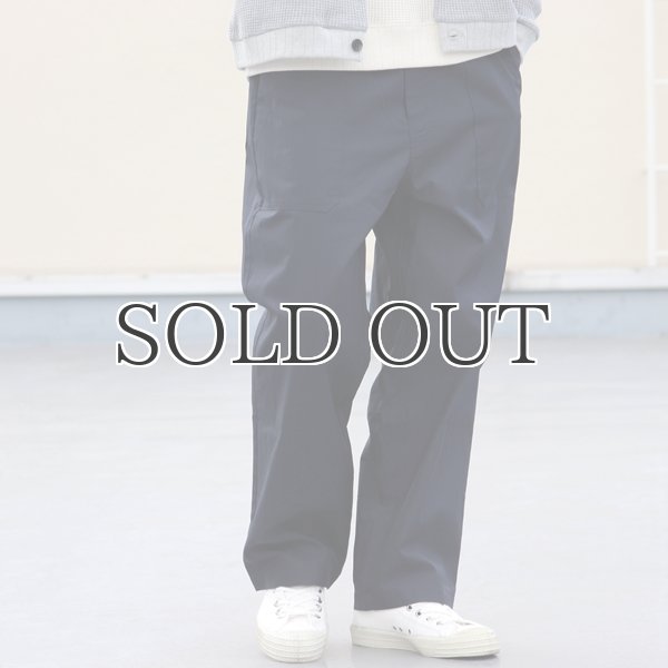 画像5: グリストーンW 綿ナイロン高密度ギャバ ベイカー ワイドパンツ【MADE IN JAPAN】『日本製』/ Upscape Audience (5)