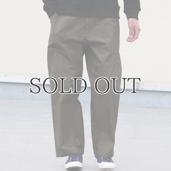 画像7: グリストーンW 綿ナイロン高密度ギャバ ベイカー ワイドパンツ【MADE IN JAPAN】『日本製』/ Upscape Audience (7)