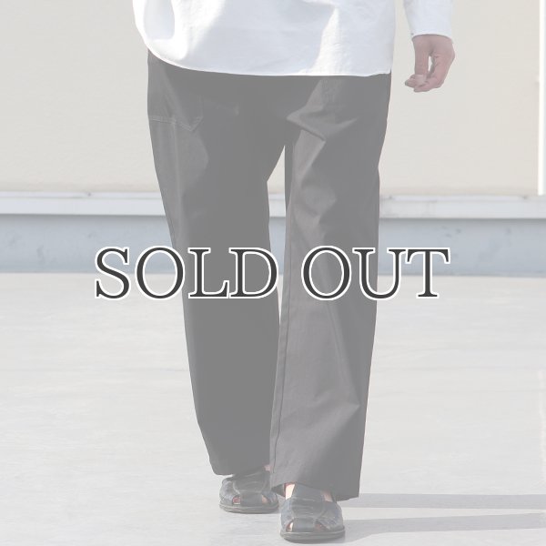 画像16: グリストーンW 綿ナイロン高密度ギャバ ベイカー ワイドパンツ【MADE IN JAPAN】『日本製』/ Upscape Audience (16)