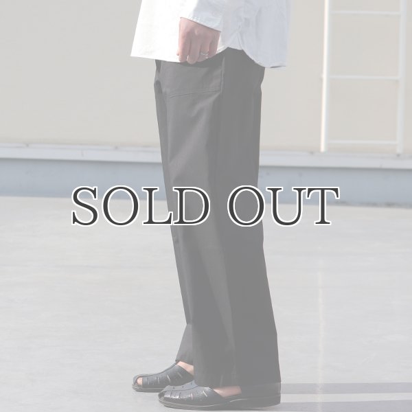 画像18: グリストーンW 綿ナイロン高密度ギャバ ベイカー ワイドパンツ【MADE IN JAPAN】『日本製』/ Upscape Audience (18)