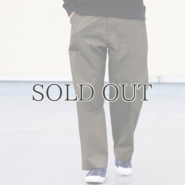 画像20: グリストーンW 綿ナイロン高密度ギャバ ベイカー ワイドパンツ【MADE IN JAPAN】『日本製』/ Upscape Audience (20)