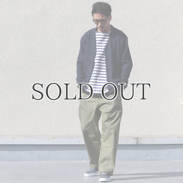 画像6: グリストーンW 綿ナイロン高密度ギャバ ベイカー ワイドパンツ【MADE IN JAPAN】『日本製』/ Upscape Audience (6)