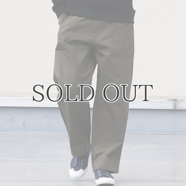 画像7: グリストーンW 綿ナイロン高密度ギャバ ベイカー ワイドパンツ【MADE IN JAPAN】『日本製』/ Upscape Audience (7)