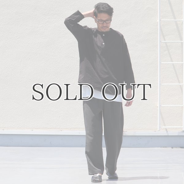 画像7: ギャバジンストレッチ 2タック イージーワイドパンツ【MADE IN JAPAN】『日本製』/ Upscape Audience (7)