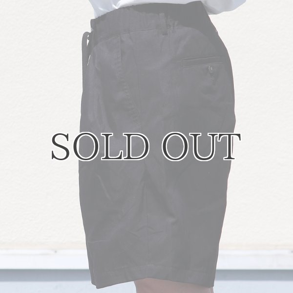 画像11: グリストーンW 綿ナイロン高密度ギャバ 2タックワイドショーツ【MADE IN JAPAN】『日本製』/ Upscape Audience (11)