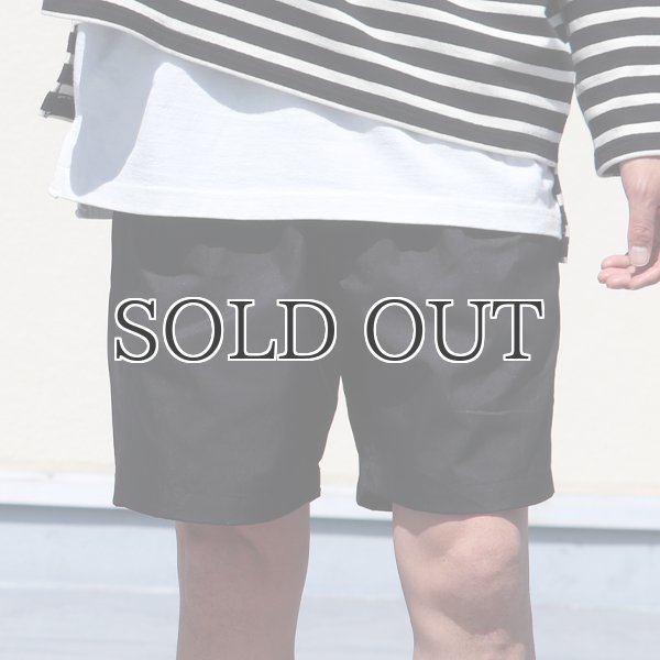 画像3: グリストーンW 綿ナイロン高密度ギャバ 2タックワイドショーツ【MADE IN JAPAN】『日本製』/ Upscape Audience (3)