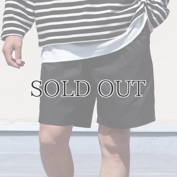 画像6: グリストーンW 綿ナイロン高密度ギャバ 2タックワイドショーツ【MADE IN JAPAN】『日本製』/ Upscape Audience (6)