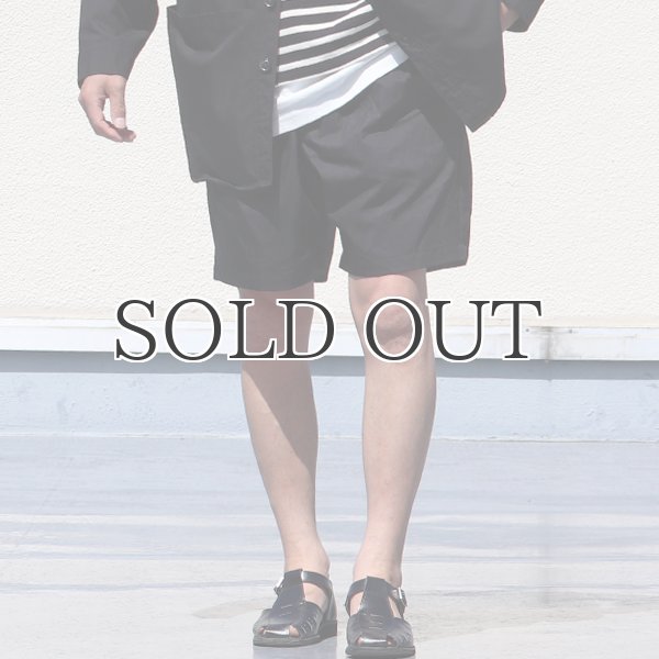 画像7: グリストーンW 綿ナイロン高密度ギャバ 2タックワイドショーツ【MADE IN JAPAN】『日本製』/ Upscape Audience (7)