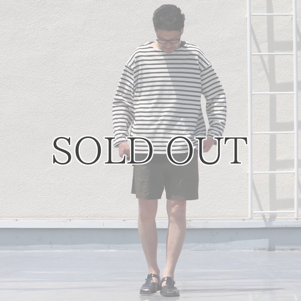 画像5: グリストーンW 綿ナイロン高密度ギャバ ベイカーワイドショーツ【MADE IN JAPAN】『日本製』/ Upscape Audience (5)