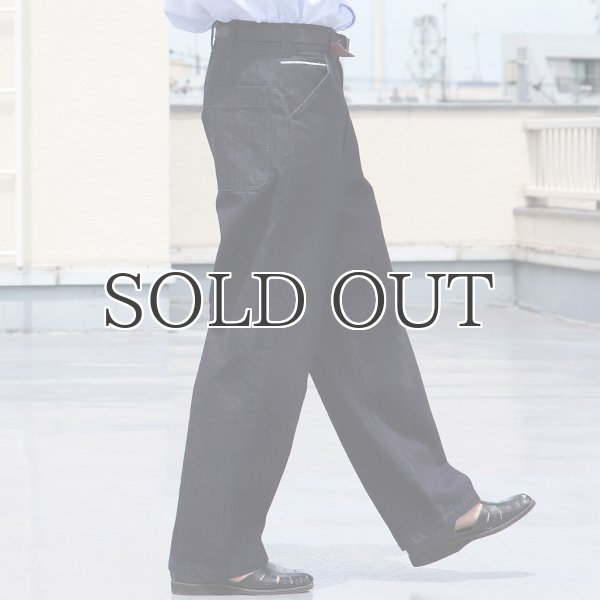 画像4: 赤耳(セルヴィッチ)インディゴデニム ユーティリティパンツ【MADE IN JAPAN】『日本製』【送料無料】/ Upscape Audience (4)