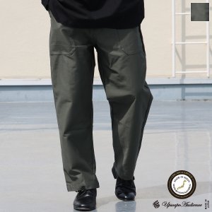 画像: グリストーンW ヨコムラバックサテン ベイカーワイドイージーパンツ【MADE IN JAPAN】『日本製』【送料無料】/ Upscape Audience