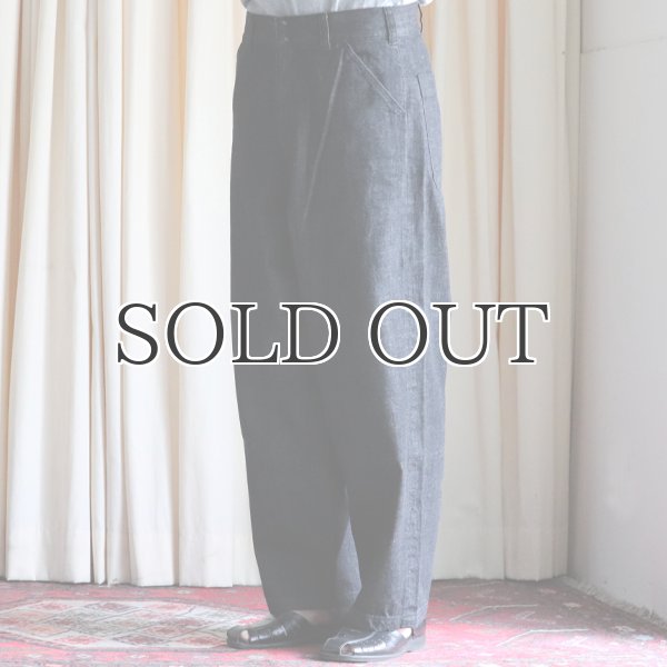 画像10: 赤耳(セルヴィッチ)ブラックデニム ワンウォッシュ ユーティリティ パンツ【MADE IN JAPAN】『日本製』【送料無料】/ Upscape Audience (10)