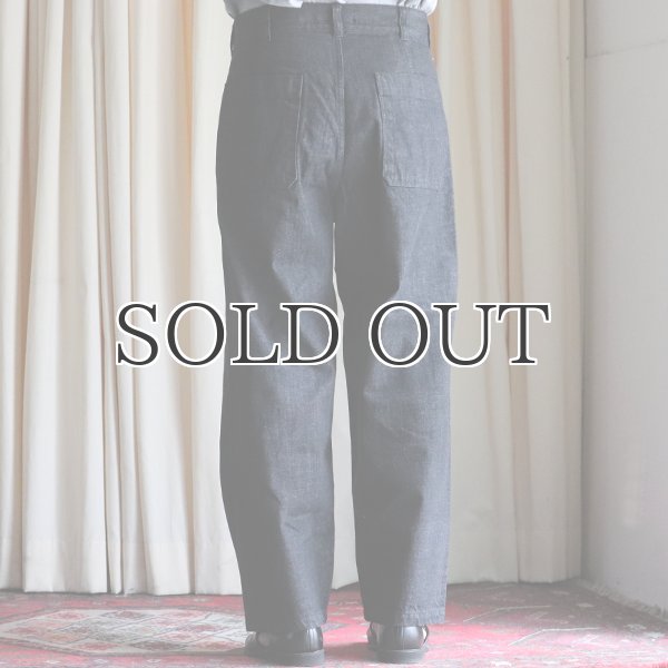 画像12: 赤耳(セルヴィッチ)ブラックデニム ワンウォッシュ ユーティリティ パンツ【MADE IN JAPAN】『日本製』【送料無料】/ Upscape Audience (12)