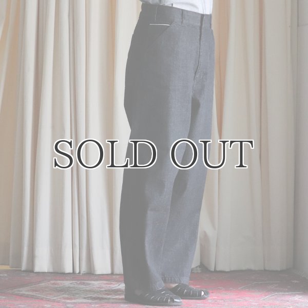 画像13: 赤耳(セルヴィッチ)ブラックデニム ワンウォッシュ ユーティリティ パンツ【MADE IN JAPAN】『日本製』【送料無料】/ Upscape Audience (13)