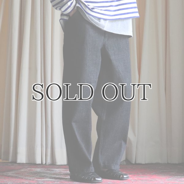 画像3: 赤耳(セルヴィッチ)ブラックデニム ワンウォッシュ ユーティリティ パンツ【MADE IN JAPAN】『日本製』【送料無料】/ Upscape Audience (3)