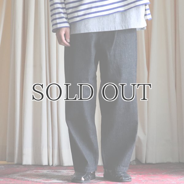 画像4: 赤耳(セルヴィッチ)ブラックデニム ワンウォッシュ ユーティリティ パンツ【MADE IN JAPAN】『日本製』【送料無料】/ Upscape Audience (4)