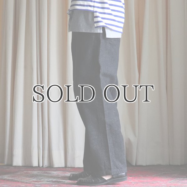 画像5: 赤耳(セルヴィッチ)ブラックデニム ワンウォッシュ ユーティリティ パンツ【MADE IN JAPAN】『日本製』【送料無料】/ Upscape Audience (5)